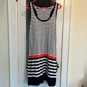 Lily Pulitzer Racerback striped dress